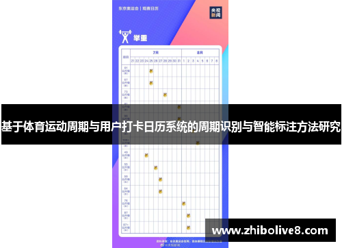 基于体育运动周期与用户打卡日历系统的周期识别与智能标注方法研究